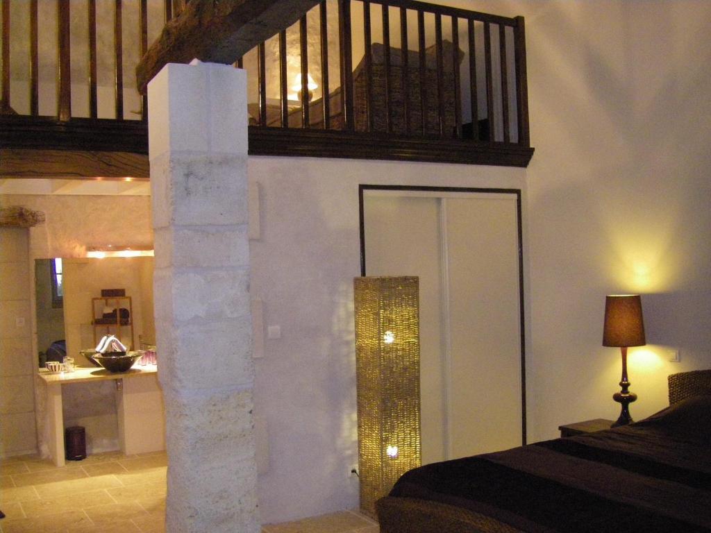 Chambre D'Hotes Clos Des Pierres Blanches Brie-sous-Archiac Room photo